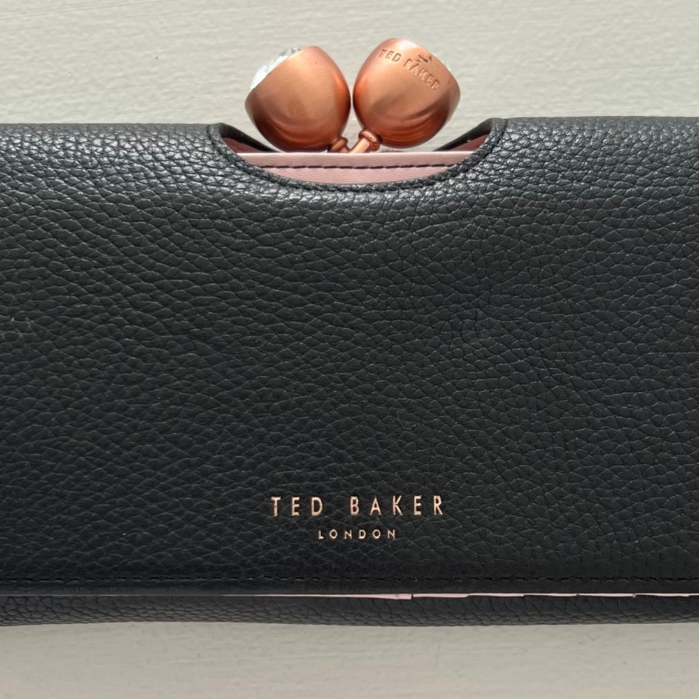 Ted Baker Tammyy Textured leather bobble matinee wallet